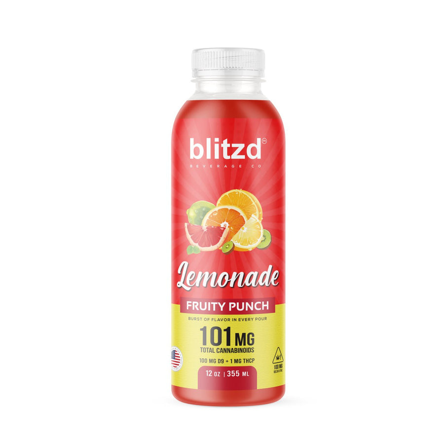 Blitzd 101 MG THC Lemonade - 12 FL OZ