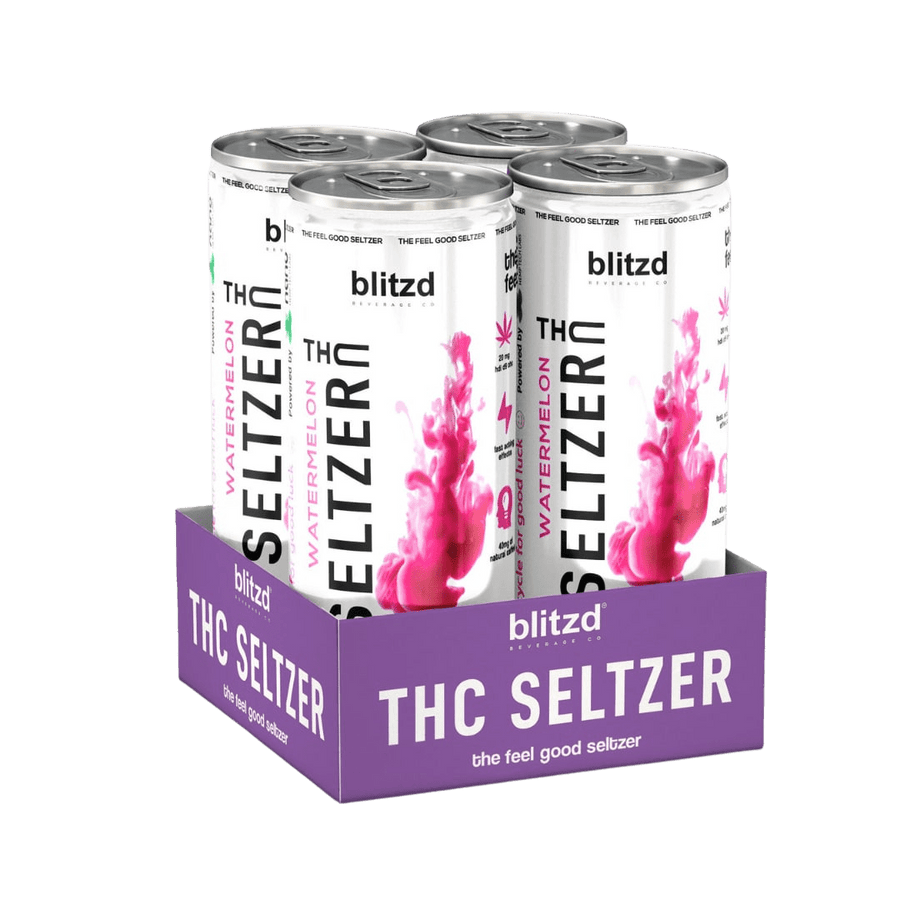 Blitzd - 20 MG Delta 9 Seltzer Drinks - THC Seltzer Drinks