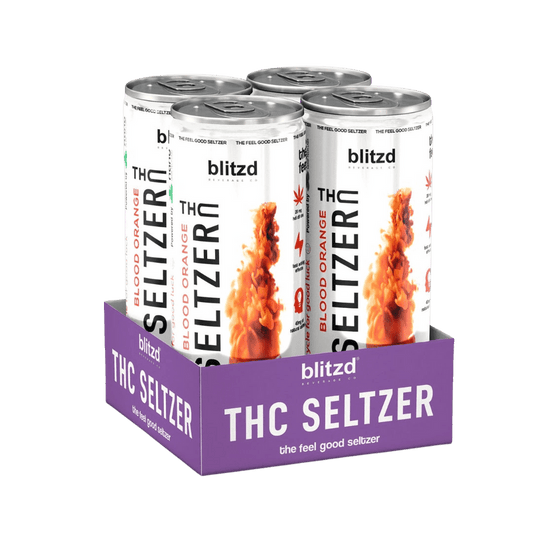 Blitzd - 20 MG Delta 9 Seltzer Drinks - THC Seltzer Drinks